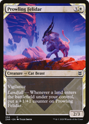 {C} Prowling Felidar (Showcase) [Zendikar Rising][ZNR 294]