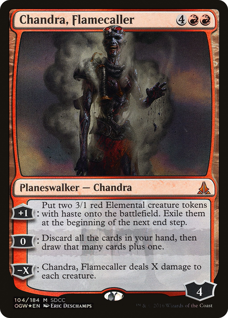 {R} Chandra, Flamecaller [San Diego Comic-Con 2016][PA SD16 104]