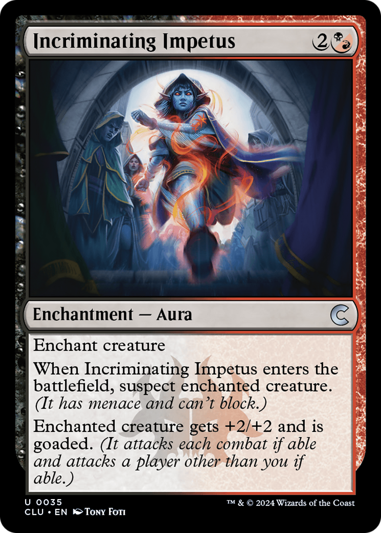 {C} Incriminating Impetus [Ravnica: Clue Edition][CLU 035]