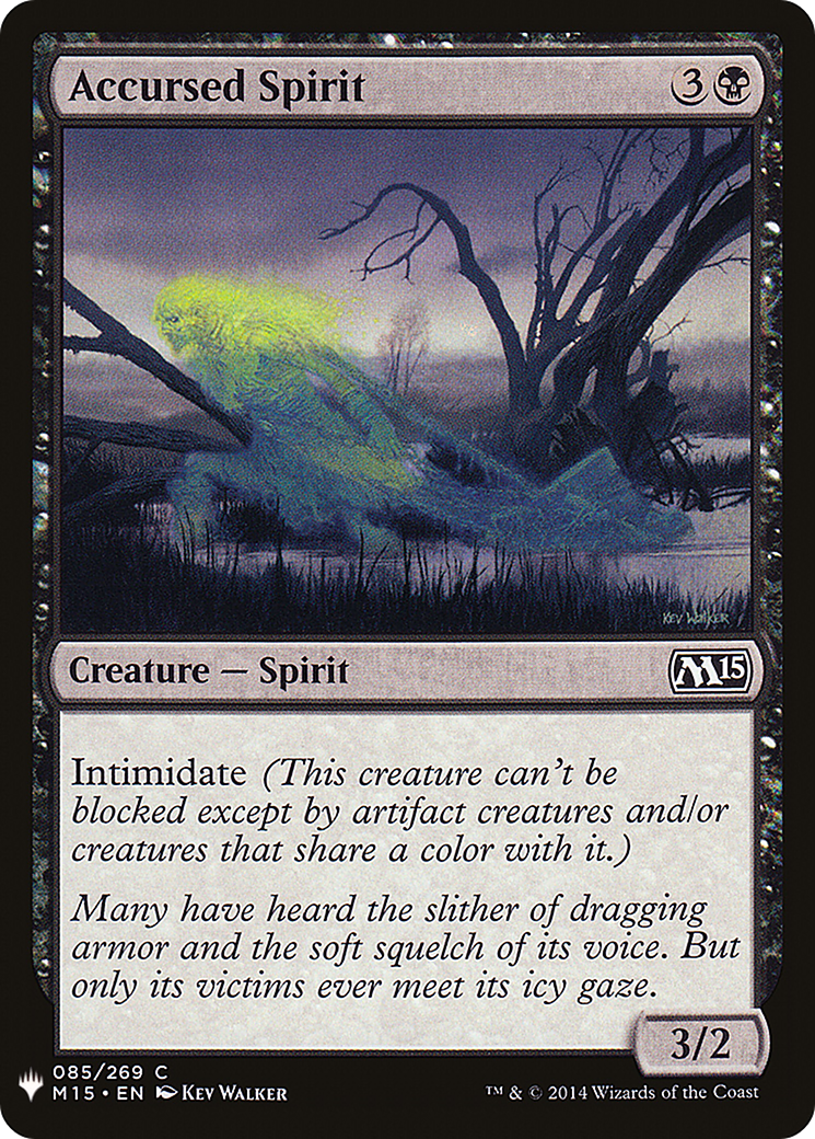 {C} Accursed Spirit [Mystery Booster][LS M15 085]
