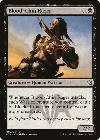 {C} Blood-Chin Rager [Dragons of Tarkir][DTK 089]