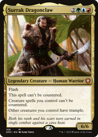 {R} Surrak Dragonclaw [Dominaria United Commander][DMC 169]