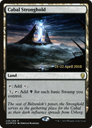 {R} Cabal Stronghold [Dominaria Prerelease Promos][PR DOM 238]