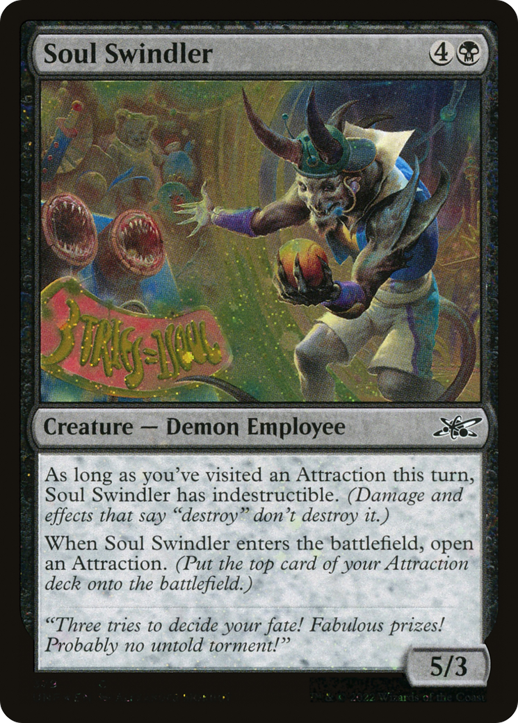 {C} Soul Swindler (Galaxy Foil) [Unfinity][UNF 379]