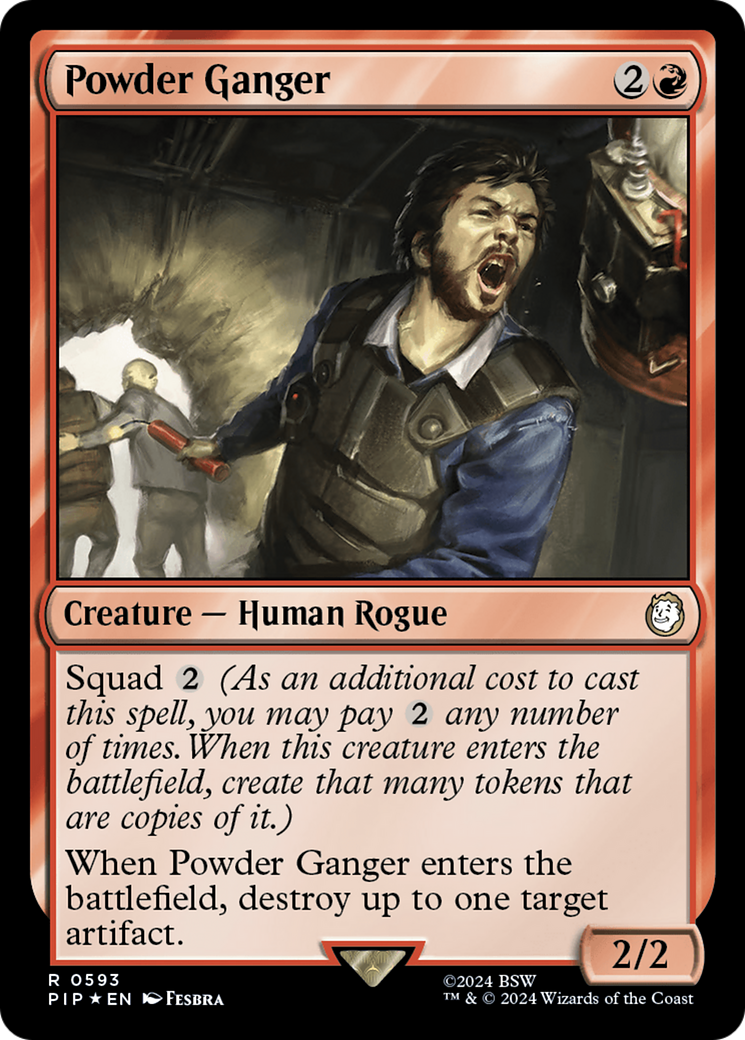 {R} Powder Ganger (Surge Foil) [Fallout][PIP 593]
