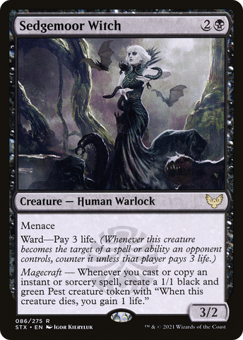 {R} Sedgemoor Witch [Strixhaven: School of Mages][STX 086]