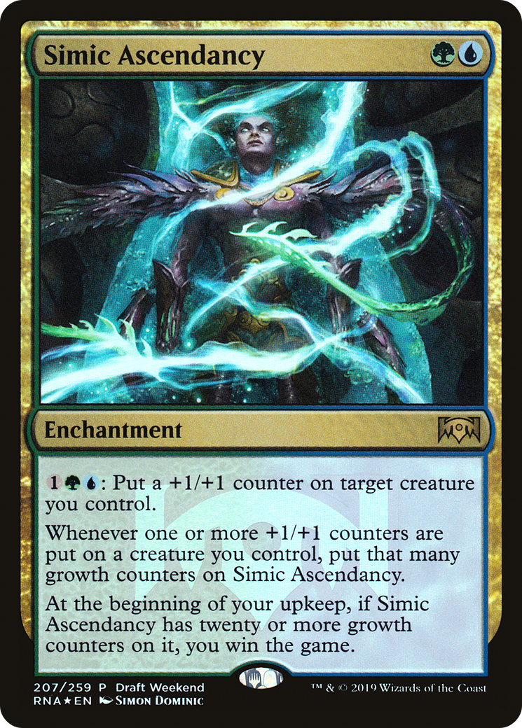 {R} Simic Ascendancy (Draft Weekend) [Ravnica Allegiance Promos][PA RNA 207]