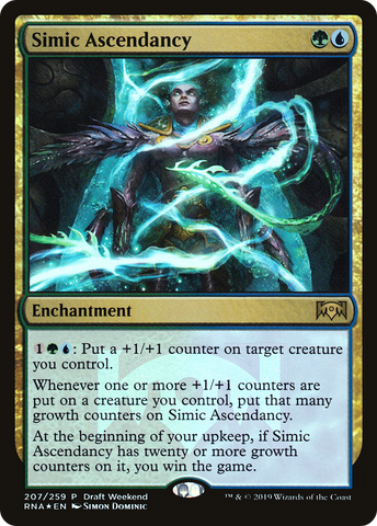 {R} Simic Ascendancy (Draft Weekend) [Ravnica Allegiance Promos][PA RNA 207]