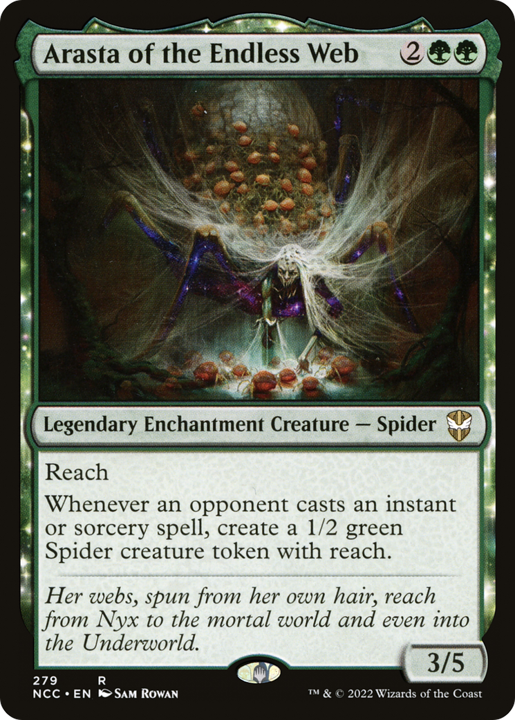 {R} Arasta of the Endless Web [Streets of New Capenna Commander][NCC 279]