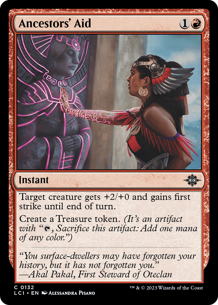 {@C} Ancestors' Aid [The Lost Caverns of Ixalan][LCI 132]