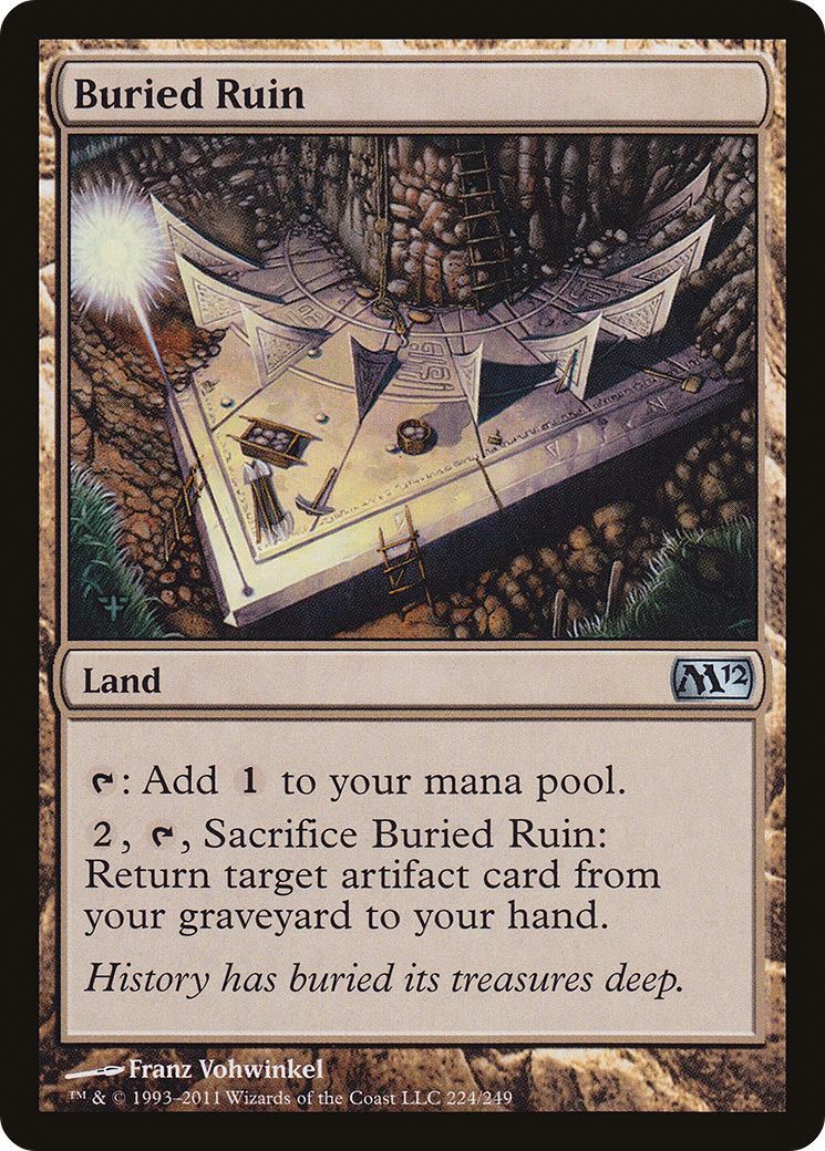 {C} Buried Ruin [Magic 2012][M12 224]