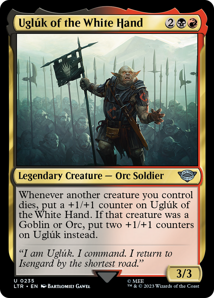 {C} Ugluk of the White Hand [The Lord of the Rings: Tales of Middle-Earth][LTR 235]