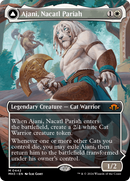 {R} Ajani, Nacatl Pariah // Ajani, Nacatl Avenger (Borderless) [Modern Horizons 3][MH3 442]