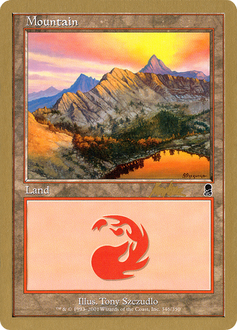 {B}[GB WC02 BK346] Mountain (bk346) (Brian Kibler) [World Championship Decks 2002]