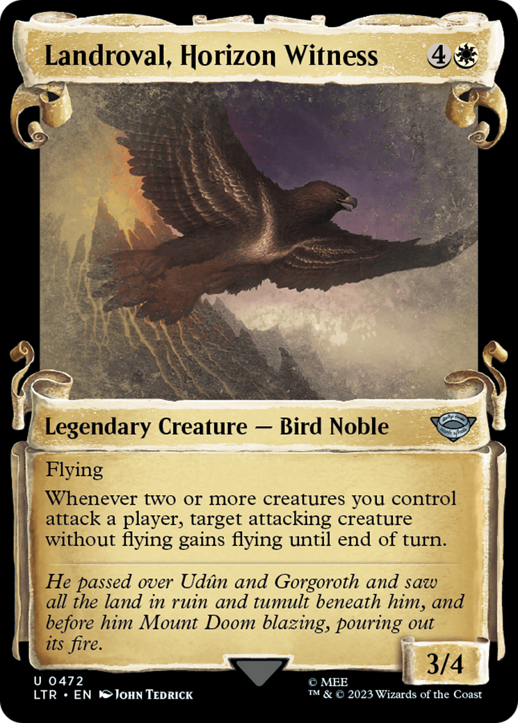 {C} Landroval, Horizon Witness [The Lord of the Rings: Tales of Middle-Earth Showcase Scrolls][LTR 472]