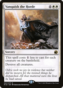 {R} Vanquish the Horde (Promo Pack) [Innistrad: Midnight Hunt Promo Pack][PP MID 041]