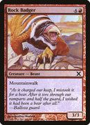 {C} Rock Badger (Premium Foil) [Tenth Edition][FP 10E 226]