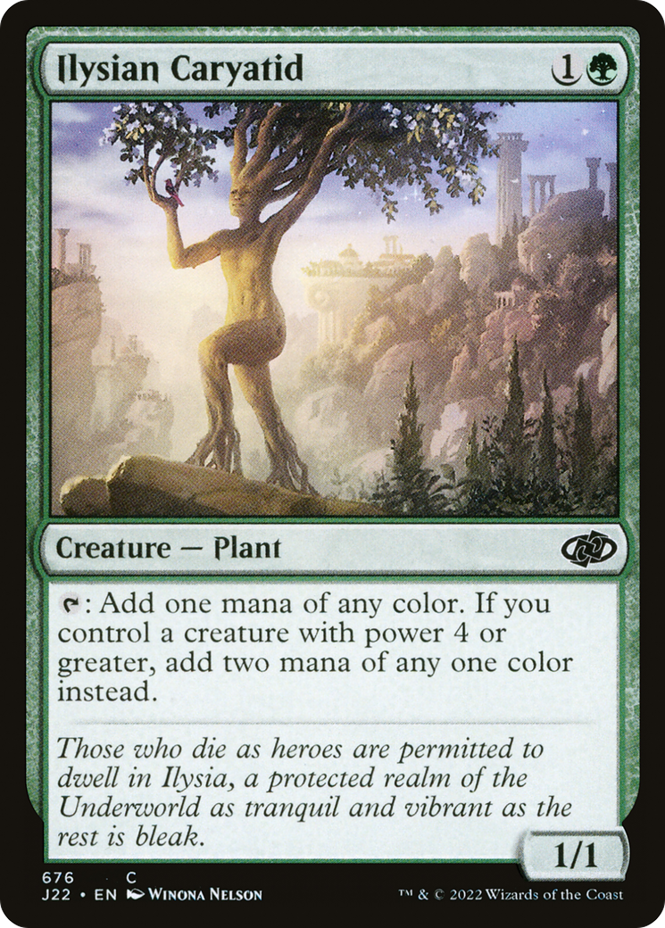 {C} Ilysian Caryatid [Jumpstart 2022][J22 676]