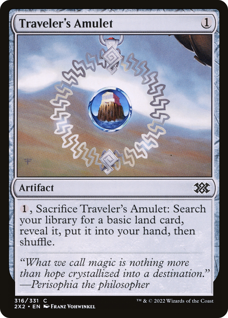 {C} Traveler's Amulet [Double Masters 2022][2X2 316]
