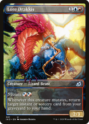 {C} Lore Drakkis (Showcase) [Ikoria: Lair of Behemoths][IKO 301]