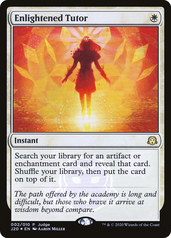 {R} Enlightened Tutor [Judge Gift Cards 2020][PA J20 002]
