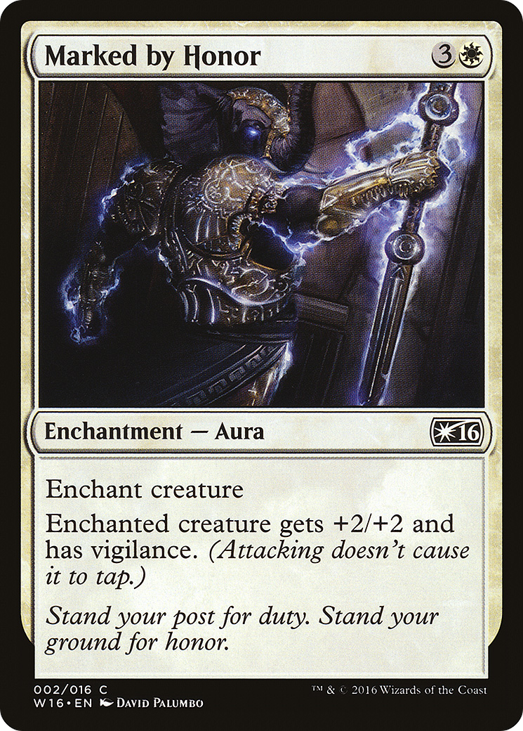 {C} Marked by Honor [Welcome Deck 2016][W16 002]