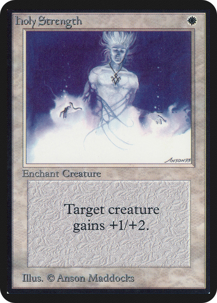 {C} Holy Strength [Alpha Edition][LEA 024]