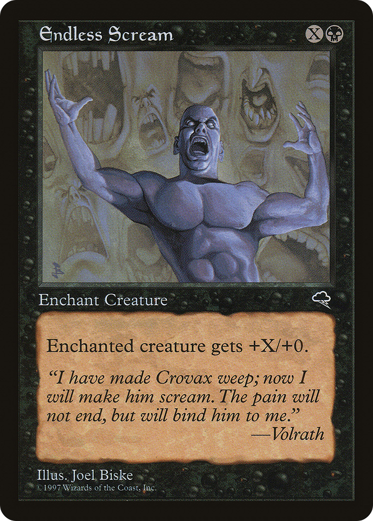 {C} Endless Scream [Tempest][TMP 132]