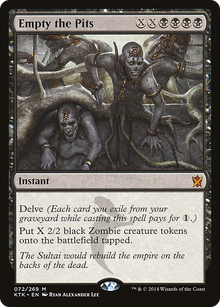{R} Empty the Pits [Khans of Tarkir][KTK 072]