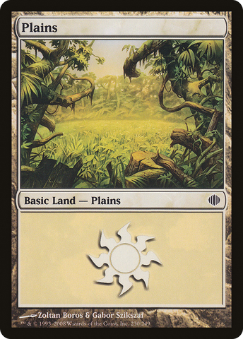 {B}[ALA 230] Plains (230) [Shards of Alara]
