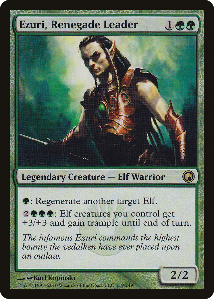 {R} Ezuri, Renegade Leader [Scars of Mirrodin][SOM 119] - Misty Mountain Games