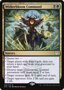 {R} Witherbloom Command (Promo Pack) [Strixhaven: School of Mages Promos][PP STX 248]