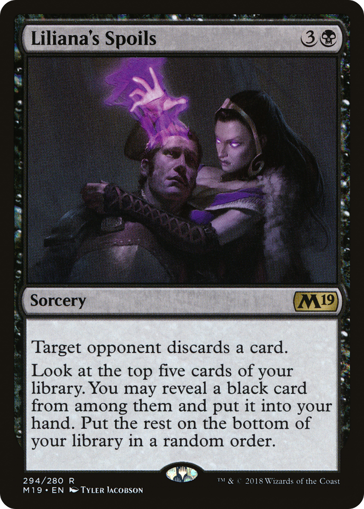{R} Liliana's Spoils [Core Set 2019][M19 294]