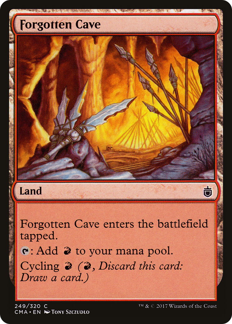 {C} Forgotten Cave [Commander Anthology][CMA 249]