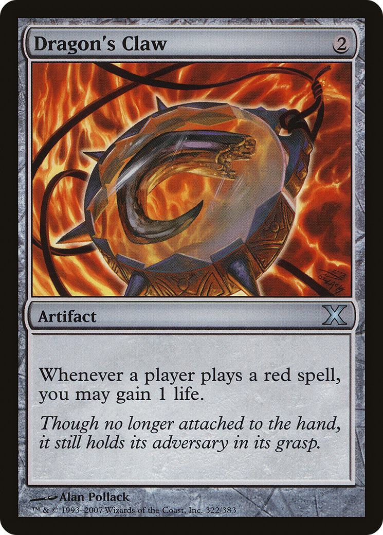 {C} Dragon's Claw [Tenth Edition][10E 322]