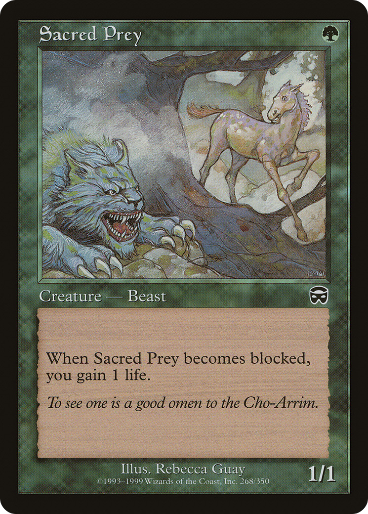 {C} Sacred Prey [Mercadian Masques][MMQ 268]