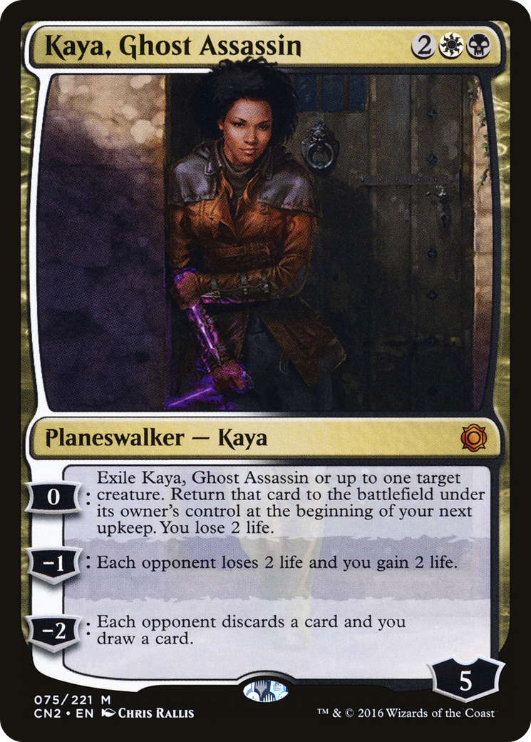{R} Kaya, Ghost Assassin (075/221) [Conspiracy: Take the Crown][CN2 075] - Misty Mountain Games