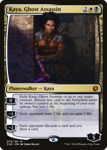 {R} Kaya, Ghost Assassin (075/221) [Conspiracy: Take the Crown][CN2 075]