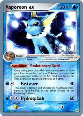 [WC PKM-R] Vaporeon ex (110/113) (Eeveelutions - Jimmy Ballard) [World Championships 2006]