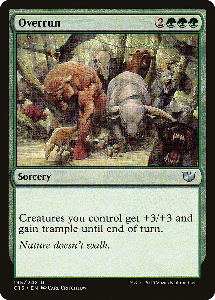 {C} Overrun [Commander 2015][C15 195]