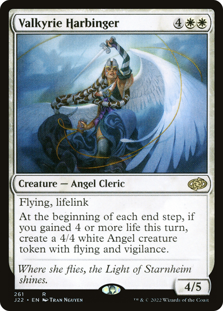 {R} Valkyrie Harbinger [Jumpstart 2022][J22 261] - Misty Mountain Games