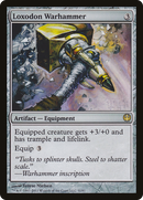 {R} Loxodon Warhammer [Duel Decks: Knights vs. Dragons][DDG 031]