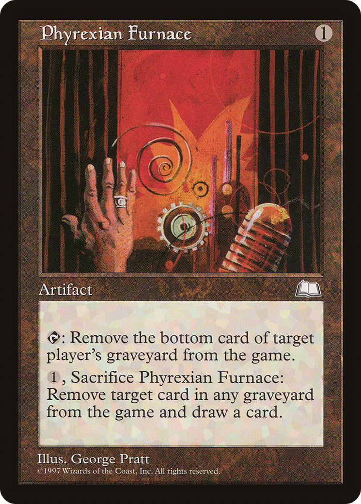 {C} Phyrexian Furnace [Weatherlight][WTH 155]