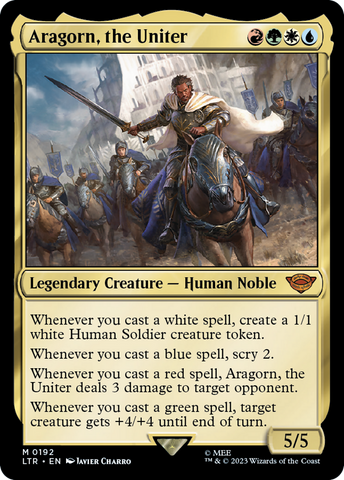 {R} Aragorn, the Uniter [The Lord of the Rings: Tales of Middle-Earth][LTR 192]