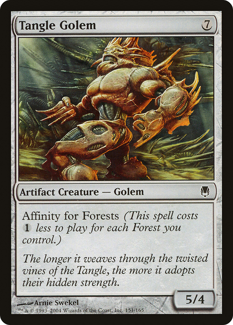 {C} Tangle Golem [Darksteel][DST 151]