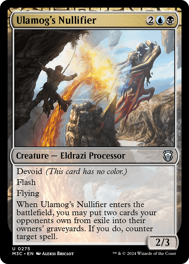 {C} Ulamog's Nullifier [Modern Horizons 3 Commander][M3C 275]