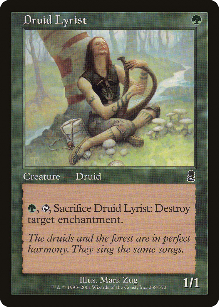 {C} Druid Lyrist [Odyssey][ODY 238]