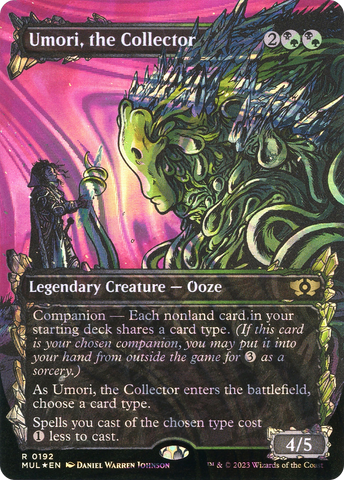 {R} Umori, the Collector (Halo Foil) [Multiverse Legends][MUL 192]