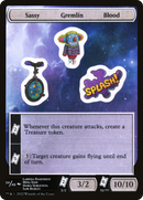 {C} Sassy Gremlin Blood [Unfinity Stickers][SUNF 034]