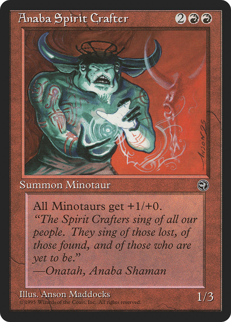 {R} Anaba Spirit Crafter [Homelands][HML 068]